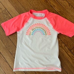 Cat and Jack great condition rash guard size 6/6x